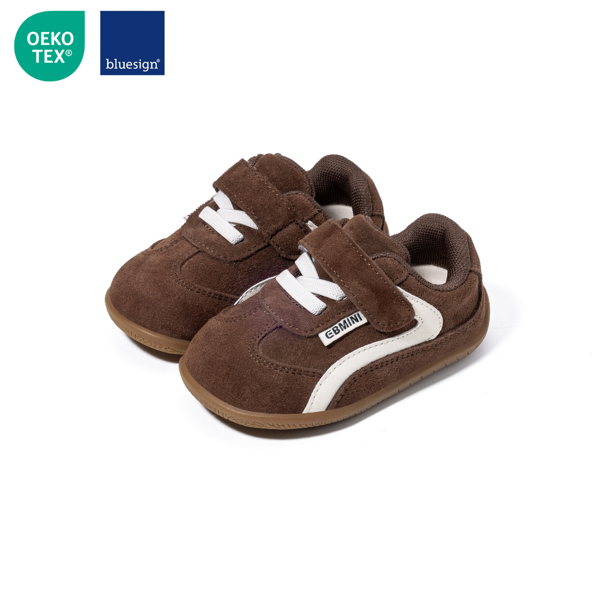 The Rover Wide-Toe Suede Trainer