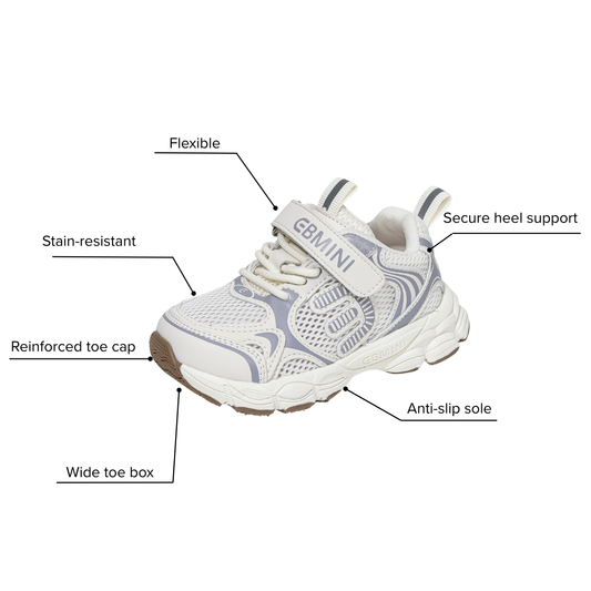 Wide Toe Breathable Performance Sneaker