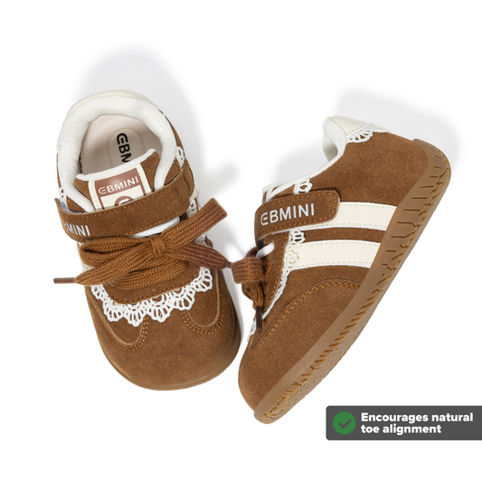 Wide Toe Lace-Detail Sneaker