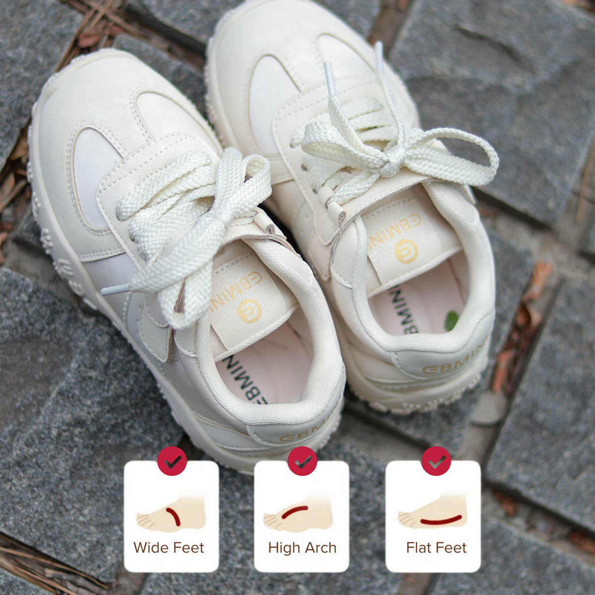 Wide Toe Soft-Flex Everyday Sneaker