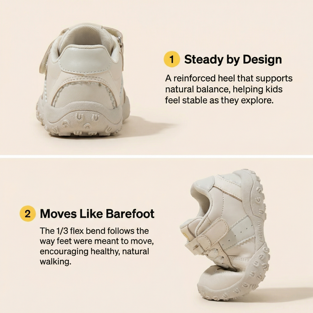 Wide Toe Soft-Flex Everyday Sneaker