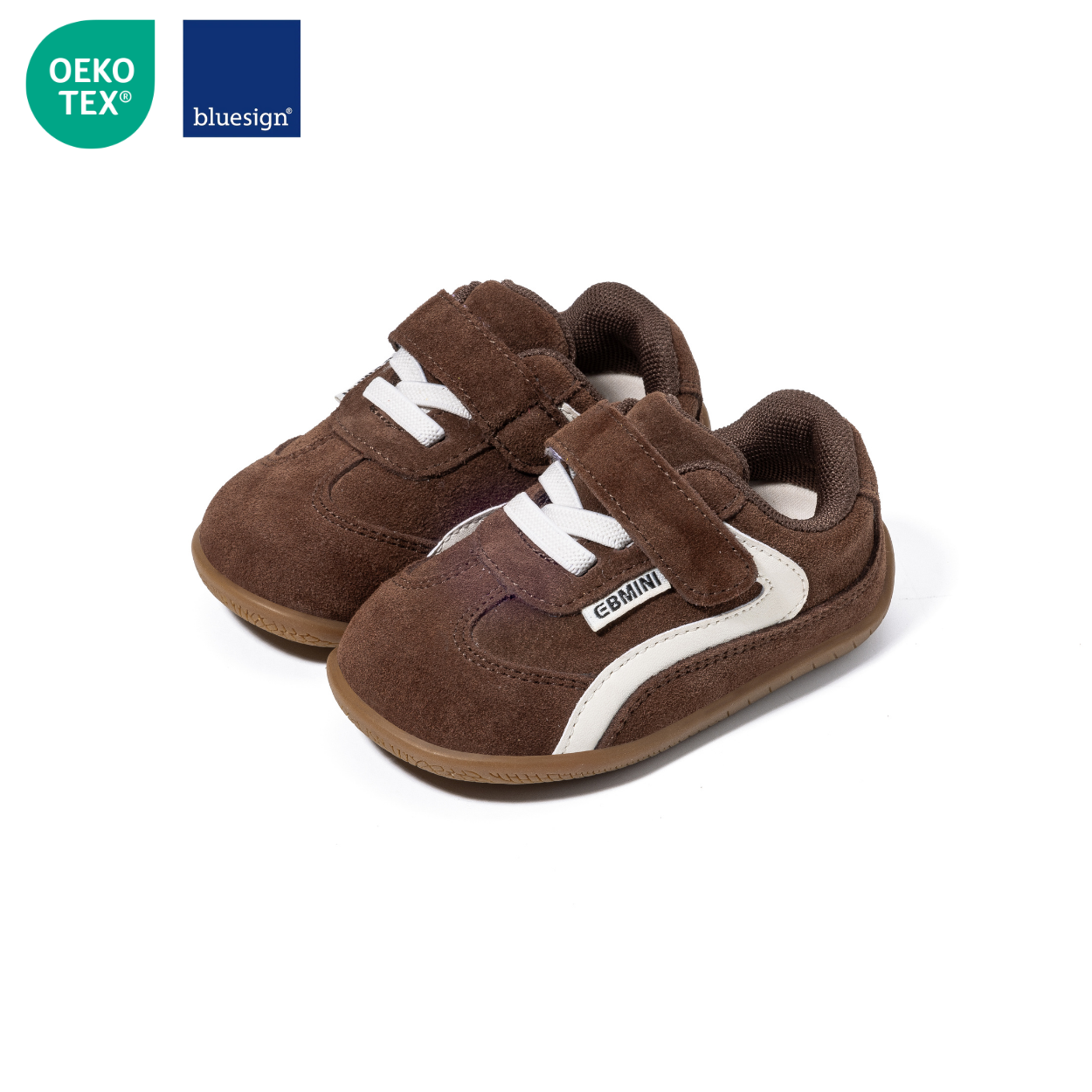 The Rover Wide-Toe Suede Trainer