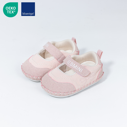 Rose Suede Wide Toe Mary Jane