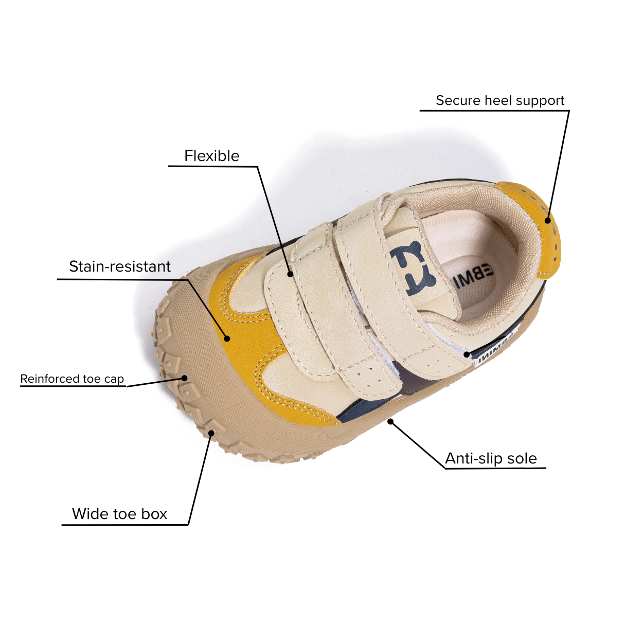 Homer Wide Toe Everyday Sneaker