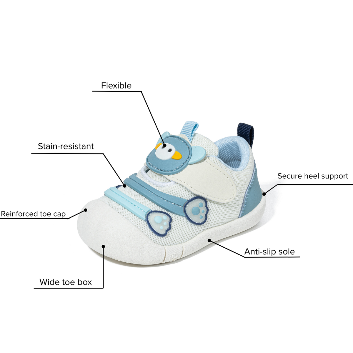 Wide Toe Harbor Sneaker