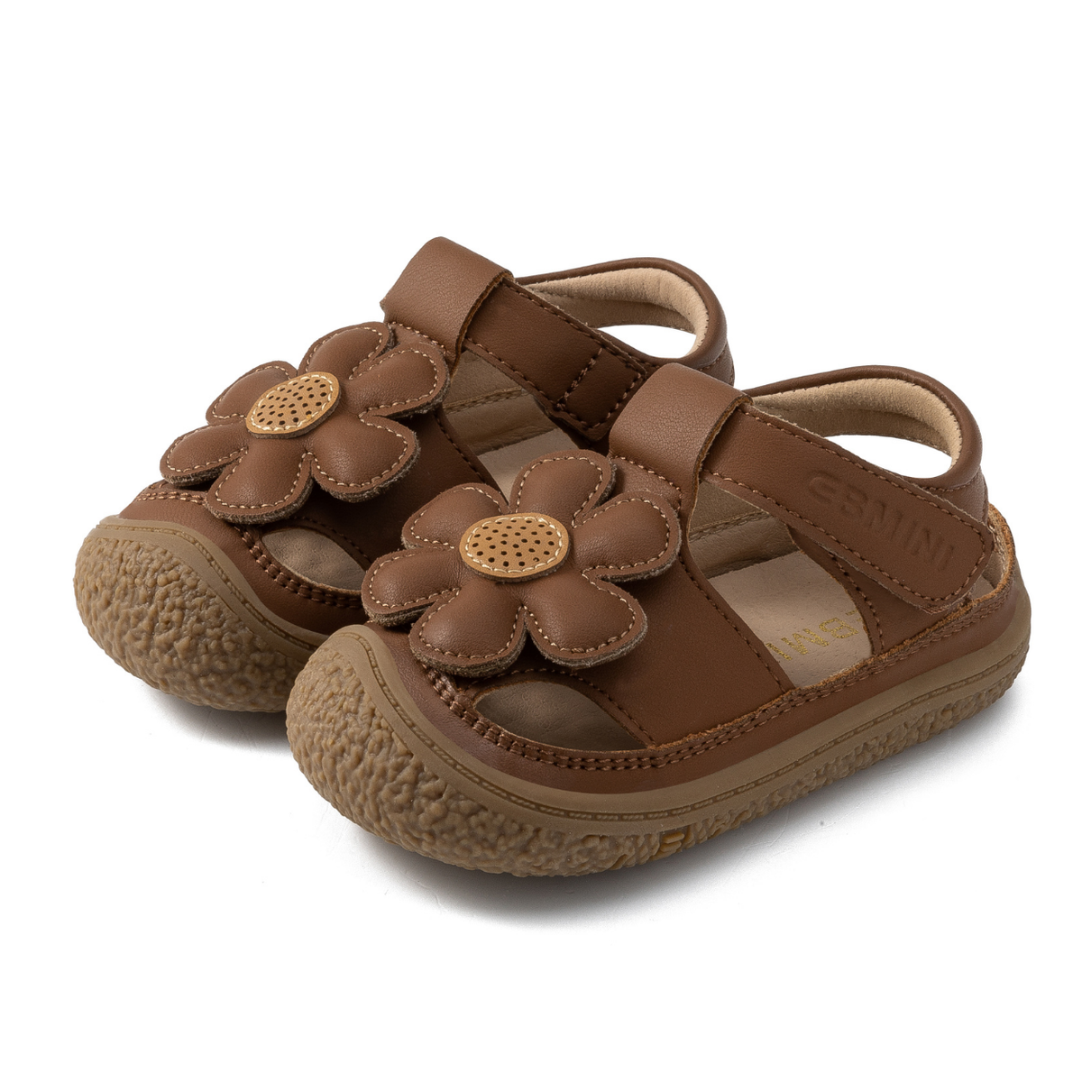Petal - Barefoot Leather Sandal Flower - Girls