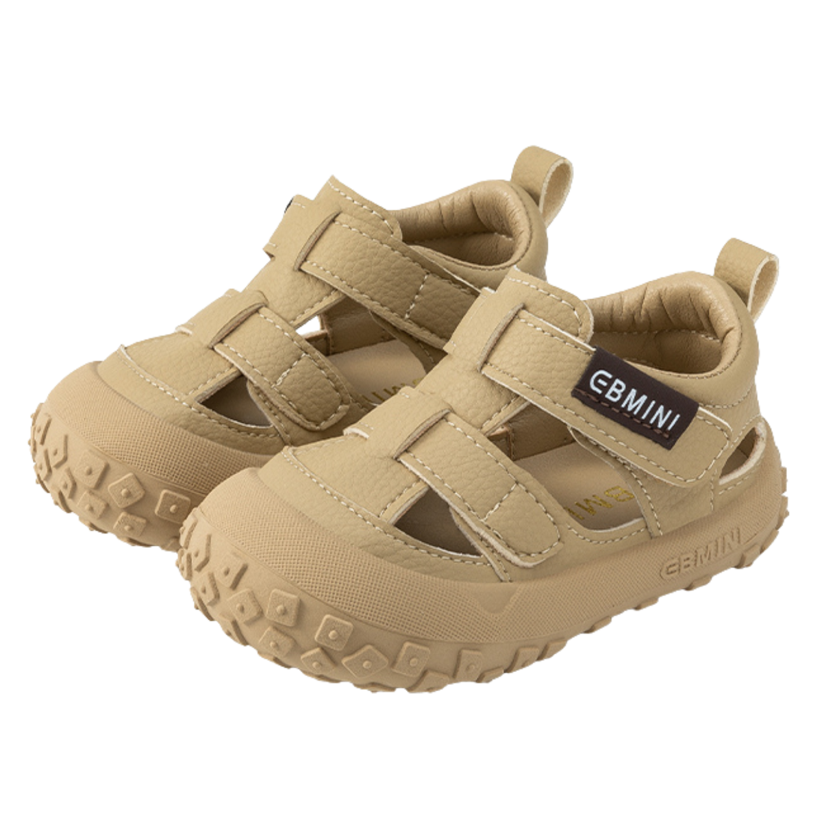 Finn - Barefoot Leather Sandal Wide Toe - Toddler Boys Girls