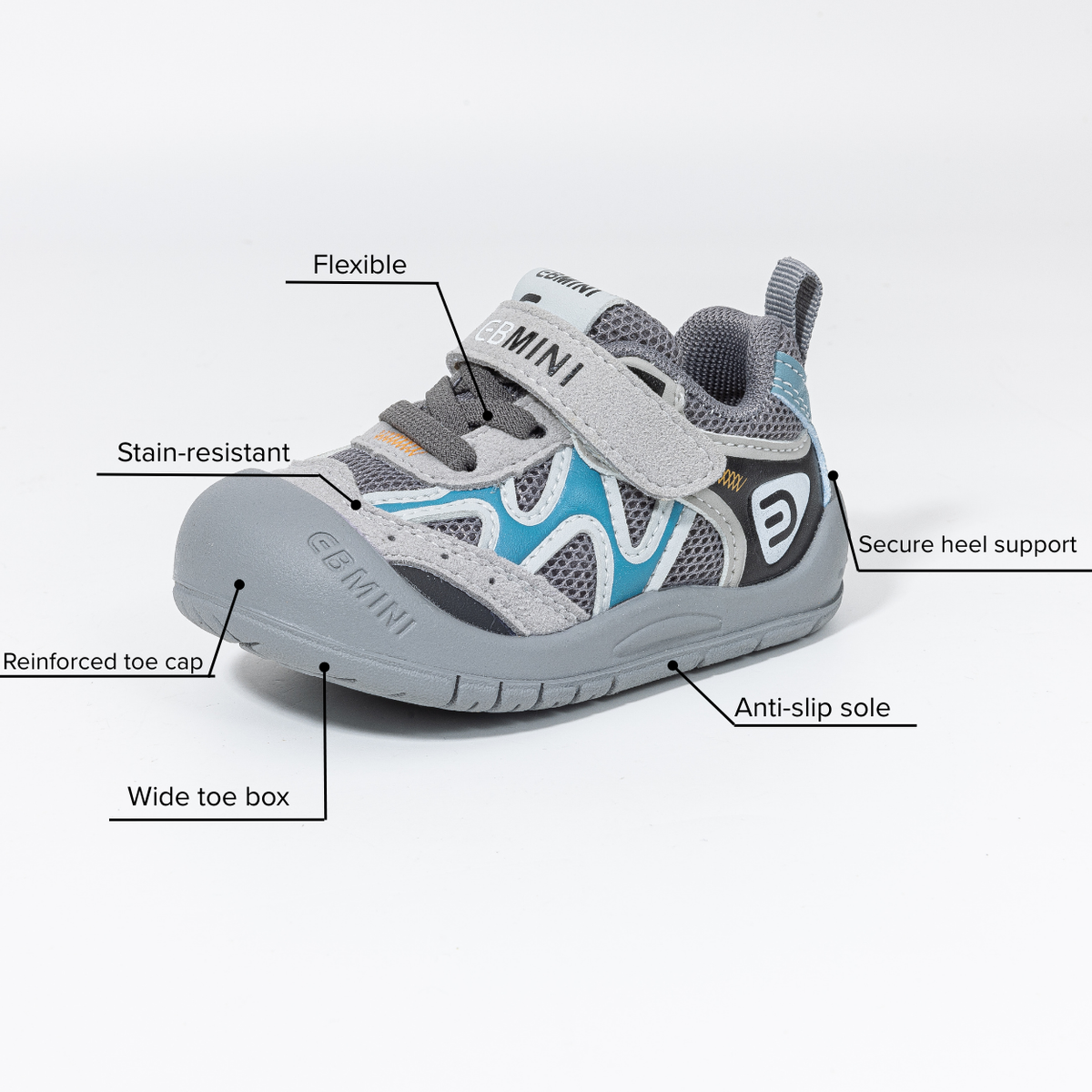 Discovery Wide Toe Mesh Sneaker