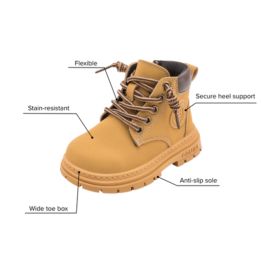 TrailNest - Waterproof Work Boots & Wide Toe Kids Boots