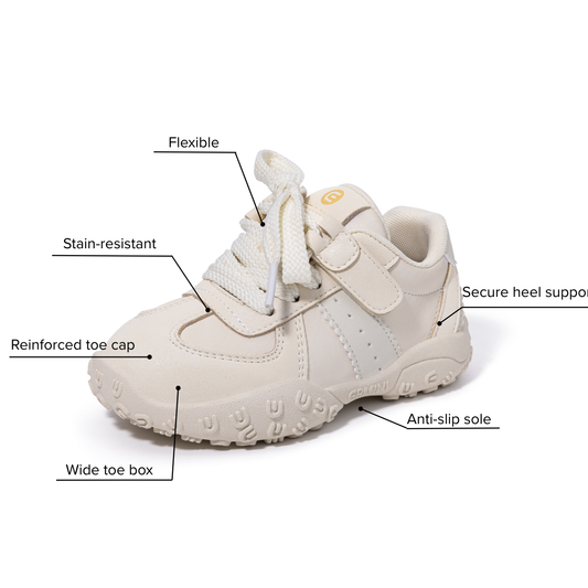 Wide Toe Soft-Flex Everyday Sneaker