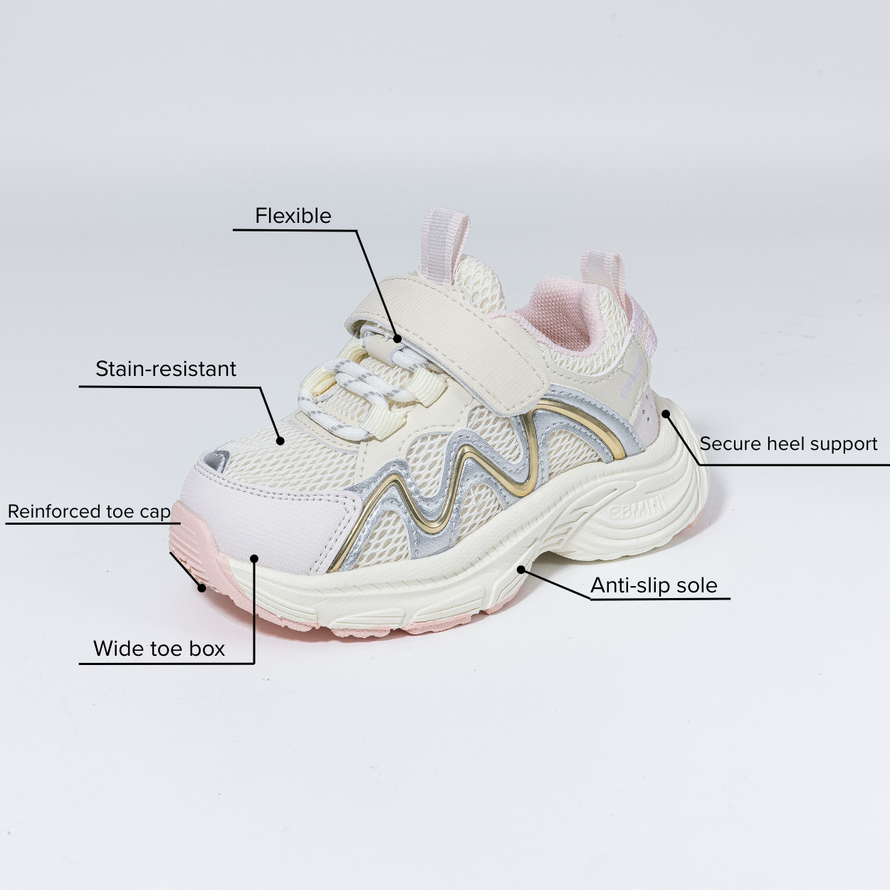 Wide Toe Everyday Movement Sneaker