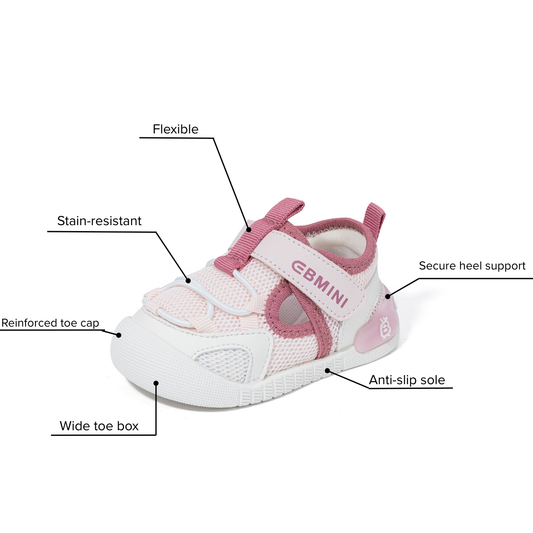 Wide Toe Mesh Play Sneaker