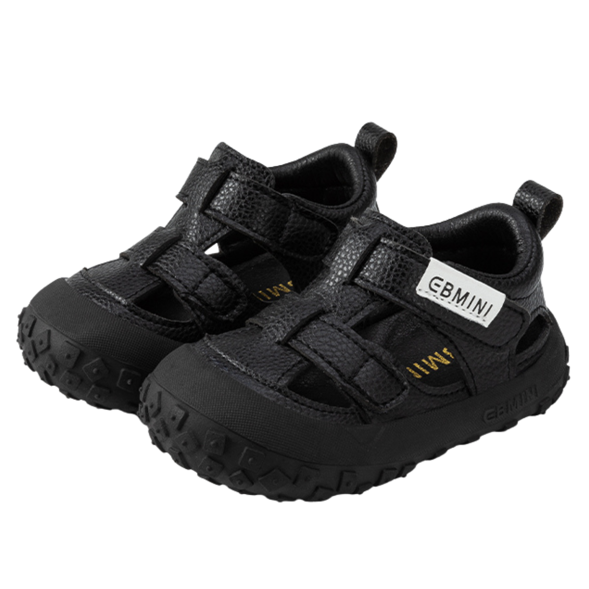 Finn - Barefoot Leather Sandal Wide Toe - Toddler Boys Girls