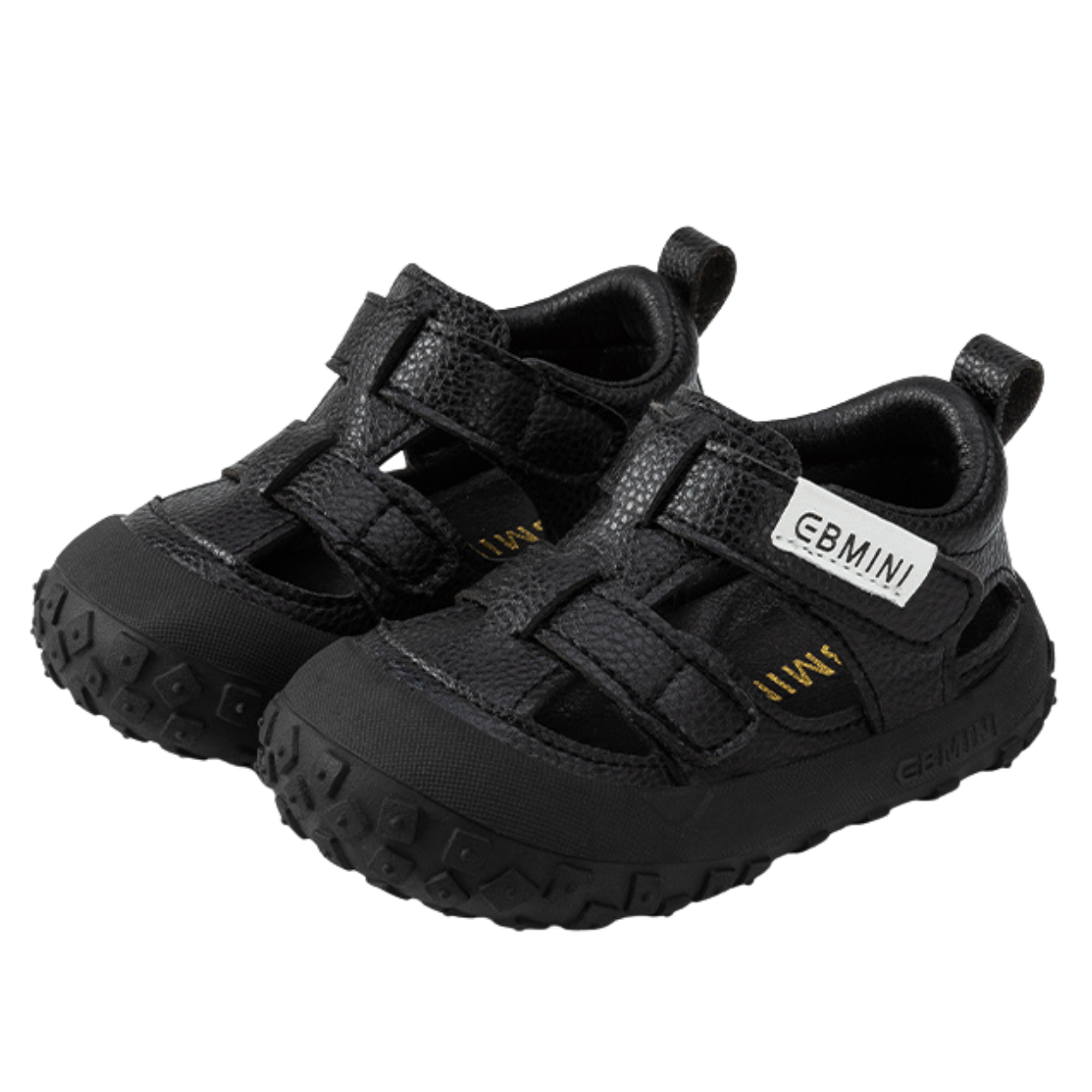 Finn - Barefoot Leather Sandal Wide Toe - Toddler Boys Girls