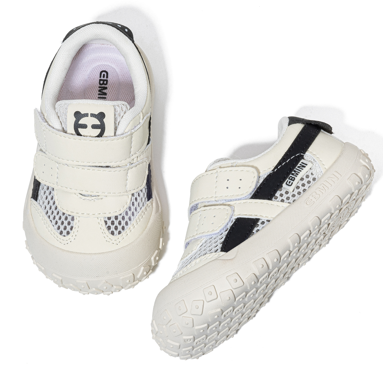 Ari - Sporty Barefoot Mesh Sneaker - Toddler Boys Girls