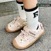 Floral Pearl Wide Toe Sneaker