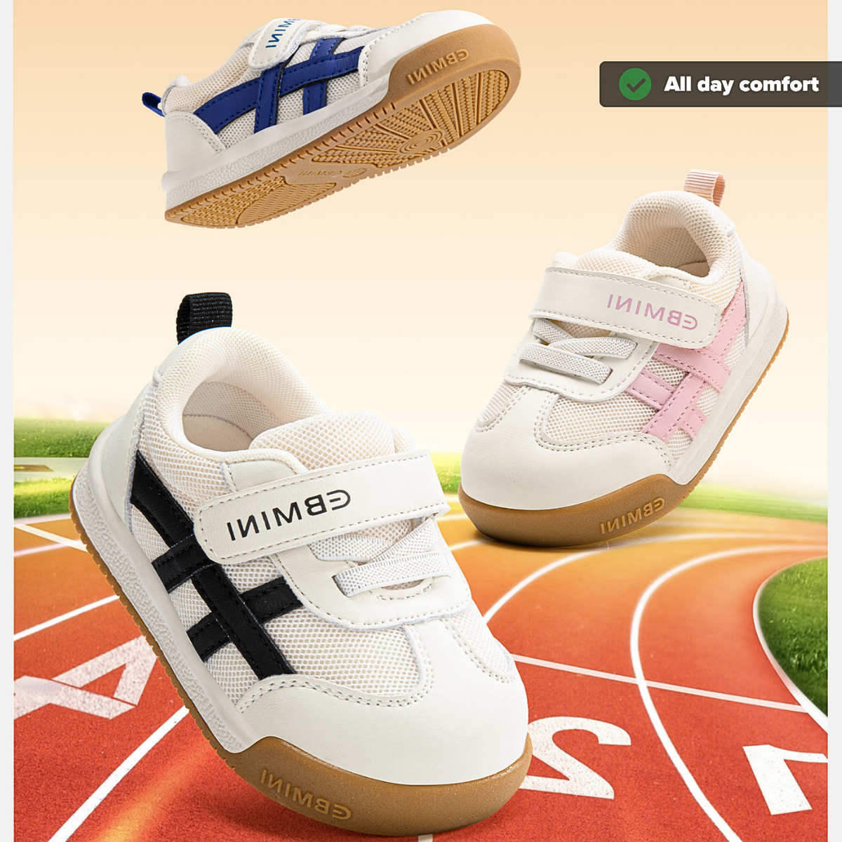 Dune - Barefoot Wide Toe Sneaker - Toddler Boys Girls