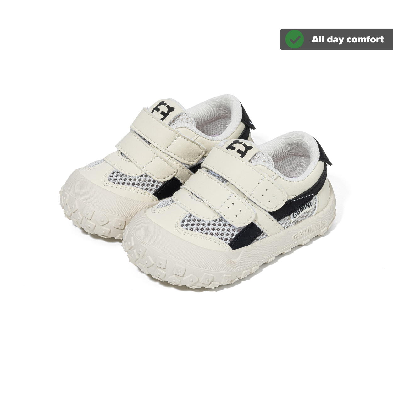 Ari - Sporty Barefoot Mesh Sneaker - Toddler Boys Girls