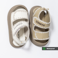 Dune - Barefoot Leather Sandal Wide Toe - Toddler Boys Girls