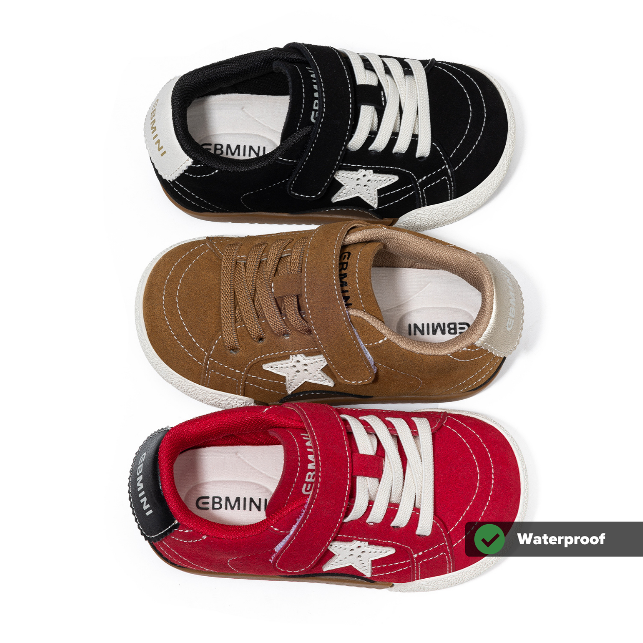 Crimson Star Wide Toe Sneaker