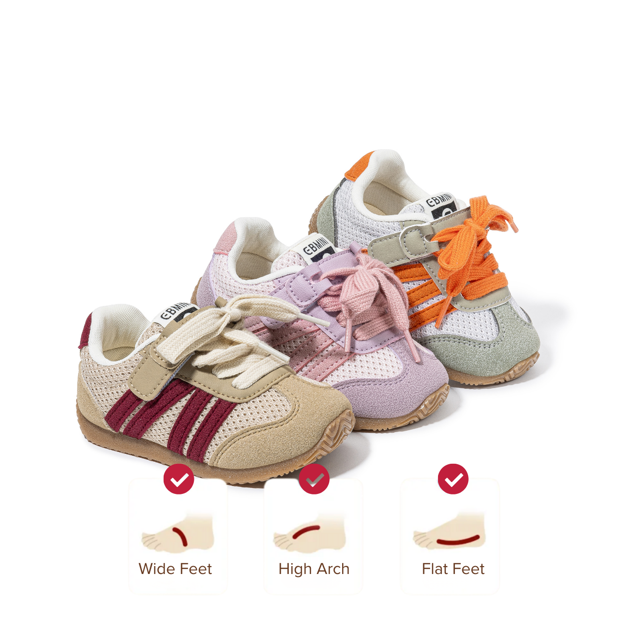 Wide Toe Mesh Play Sneaker