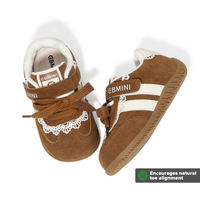 Wide Toe Lace-Detail Sneaker