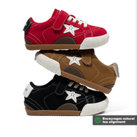 Crimson Star Wide Toe Sneaker