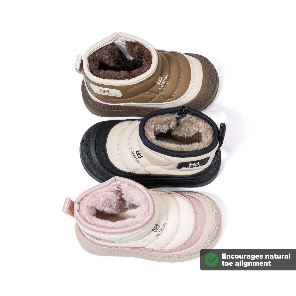 Wide Toe Winter Puff Boot