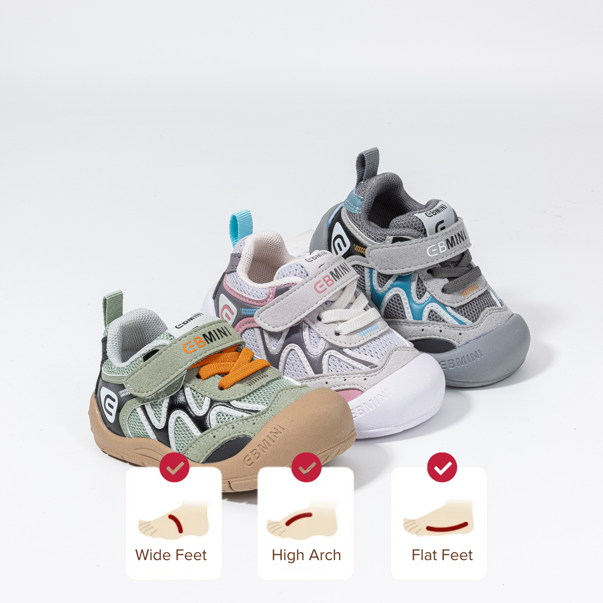 Discovery Wide Toe Mesh Sneaker