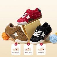 Crimson Star Wide Toe Sneaker