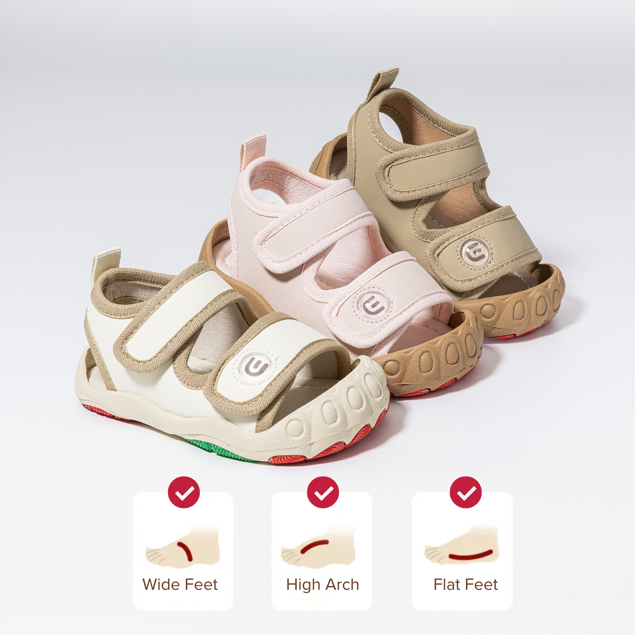 Dune - Barefoot Water Sandal Rubber Toe - Toddler Boys Girls