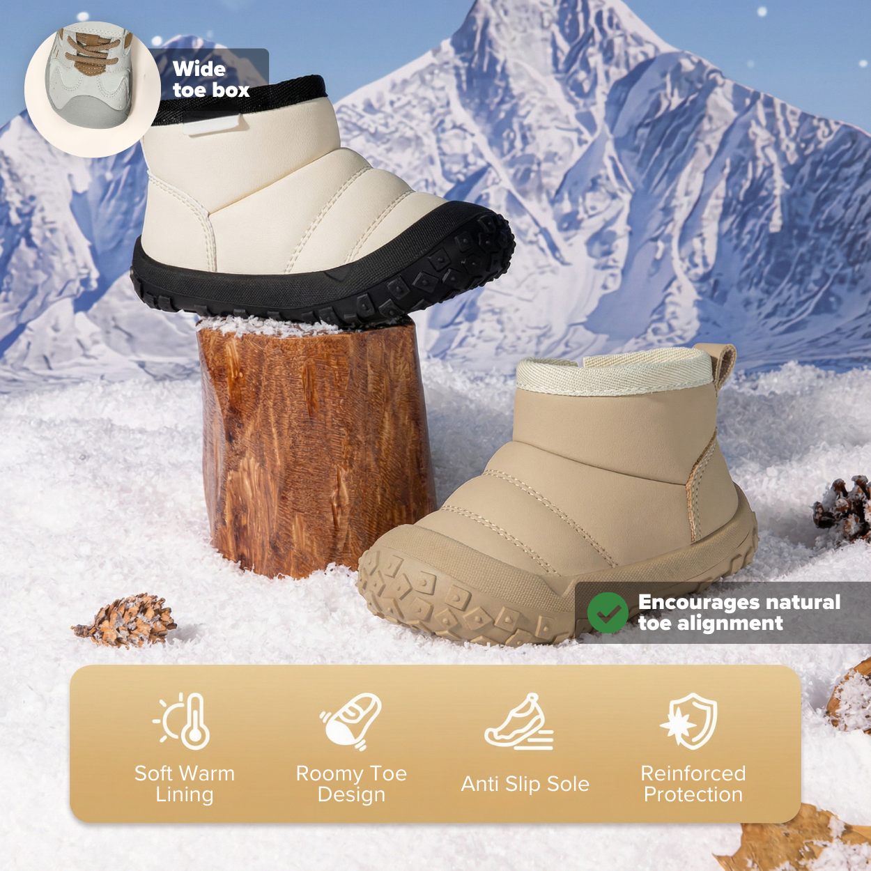 Flexi Shield - Winter Wide Toe Boots